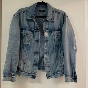 ABLE Merly Denim Jacket Destructed Size L